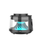اسپیکر و شارژر وایرلس پنج کاره Wiwu مدل Flow wi-w039 - مشکی (گارانتی شش ماهه شرکتی) - تصویر 3