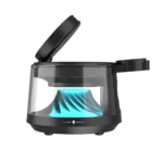 اسپیکر و شارژر وایرلس پنج کاره Wiwu مدل Flow wi-w039 - مشکی (گارانتی شش ماهه شرکتی) - تصویر 2