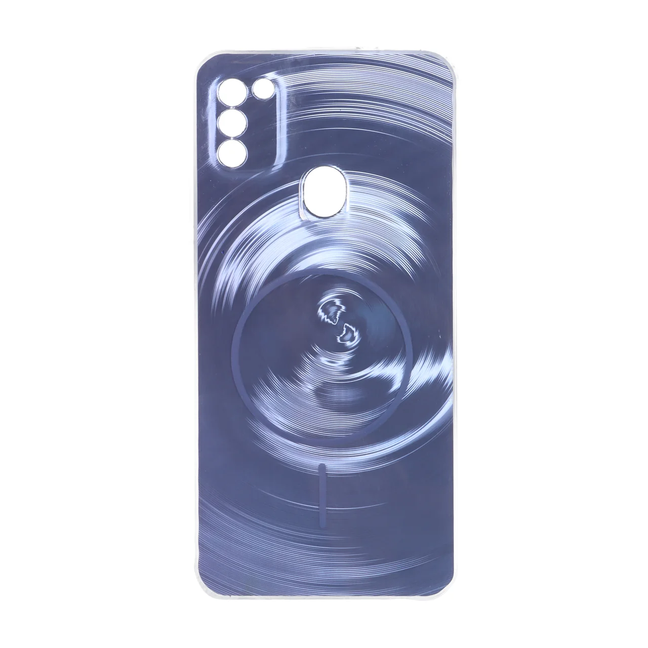4584468 قاب لیزری Circle طرح مگ سیف محافظ لنزدار Samsung Galaxy A11 / M11 - آبی - تصویر 1