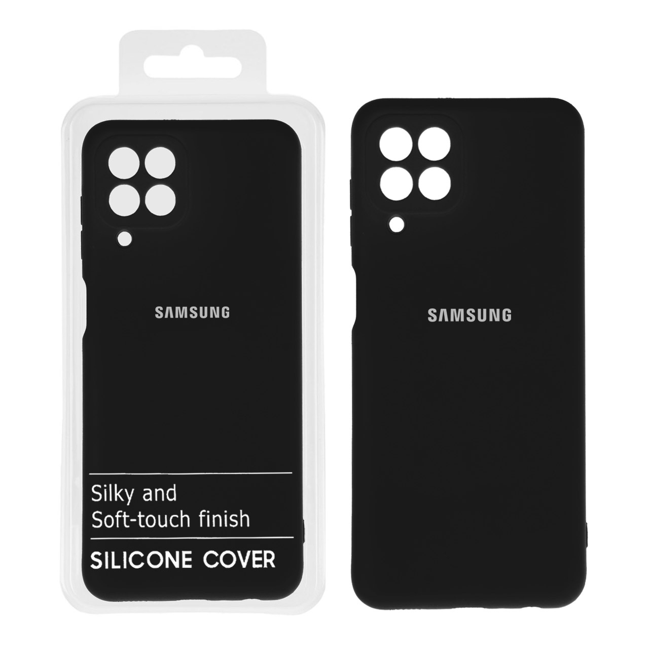 730862 قاب نیو سیلیکون محافظ لنزدار RFF مدل Samsung M33 - مشکی کد 6 (پک دار) - تصویر 1