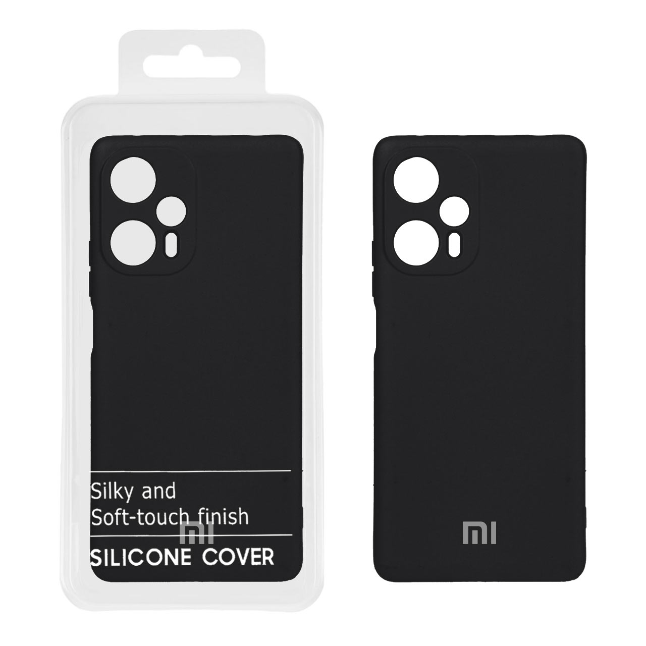 844886 قاب نیو سیلیکون محافظ لنزدار RFF مدل Xiaomi Poco F5 - مشکی (پک دار) - تصویر 1