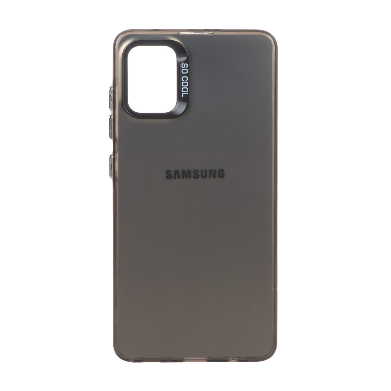1026762 قاب SO COOL لوگودار Samsung Galaxy A51 - خاکستری - تصویر 1