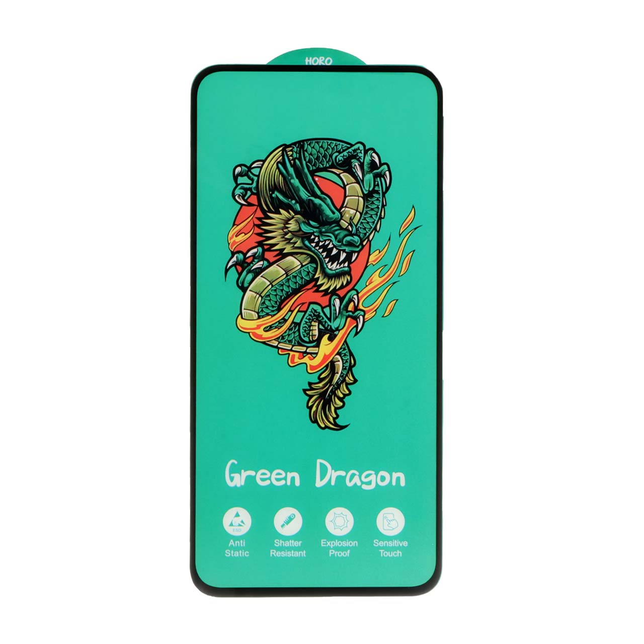 1175878 محافظ صفحه نمایش شیشه ای Full Cover Anti Static Horo مدل Samsung Galaxy A27 / A35 / A55 (بدون پک) - تصویر 1