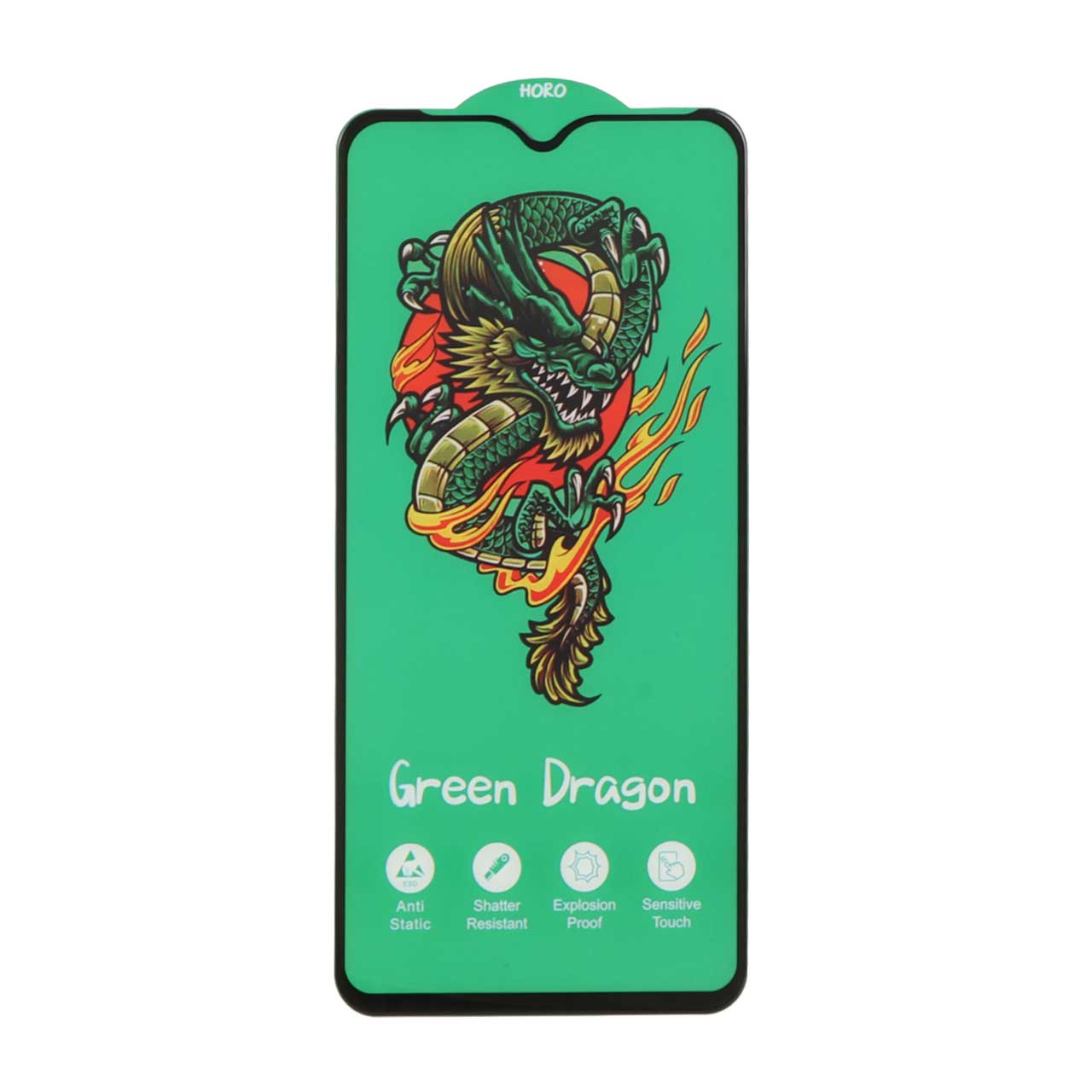 1196034 محافظ صفحه نمایش شیشه ای Full Cover Anti Static Horo مدل Samsung A10 / A10S / M10 / M20 / M01S (بدون پک) - تصویر 1