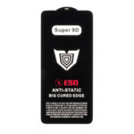 محافظ صفحه نمایش شیشه ای Full Cover ESD Anti Static - Super 9D مدل Xiaomi Redmi Note 13 4G / Poco M7 Pro 5G (بدون پک)