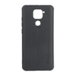 قاب Puloka طرح چرم دوخت دار Xiaomi Redmi Note 9 / Redmi 10X 5G / Redmi 10X Pro 5G - مشکی