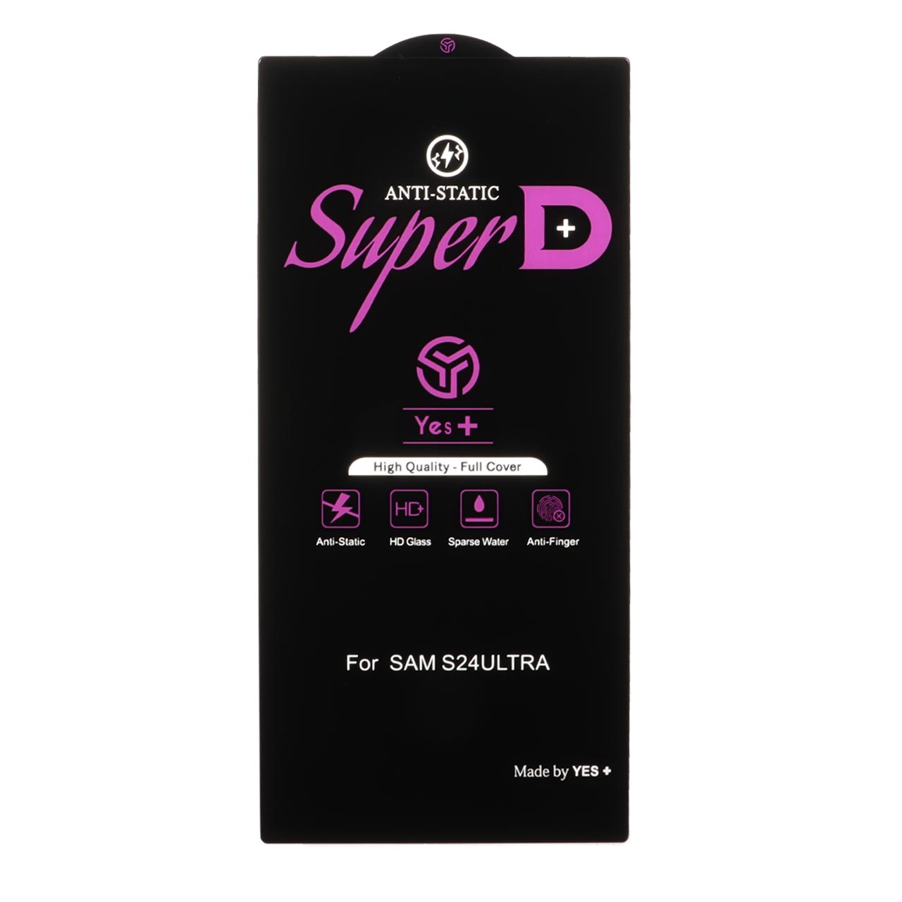 1513158 محافظ صفحه نمایش شیشه ای Super D Anti Static Yes Plus مدل Samsung Galaxy S24 Ultra - تصویر 1