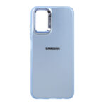 قاب SO COOL لنز متال لوگودار Samsung Galaxy A03s / A02s - آبی