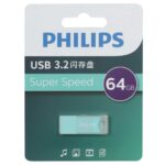 Philips FM10UA064A/93-B USB 3.2 Flash Memory - 64GB - سبز (گارانتی IPM)