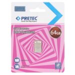 فلش مموری Pretec USB2.0 مدل Quantum ظرفیت 64GB - نقره ای (گارانتی فراگامان)