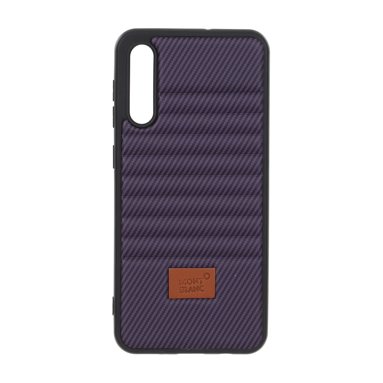 1682112 قاب Mont Blanc پافری طرح هاشور Samsung Galaxy A50 / A50s / A30s - بنفش - تصویر 1