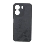 قاب طرح چرم گوزنی Pal Prime مدل Xiaomi Redmi 13C / Poco C65 - مشکی