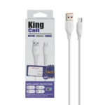 کابل شارژ فست King Cell Type-C مدل KC-T14 - سفید - ASP (گارانتی شش ماهه آروین)