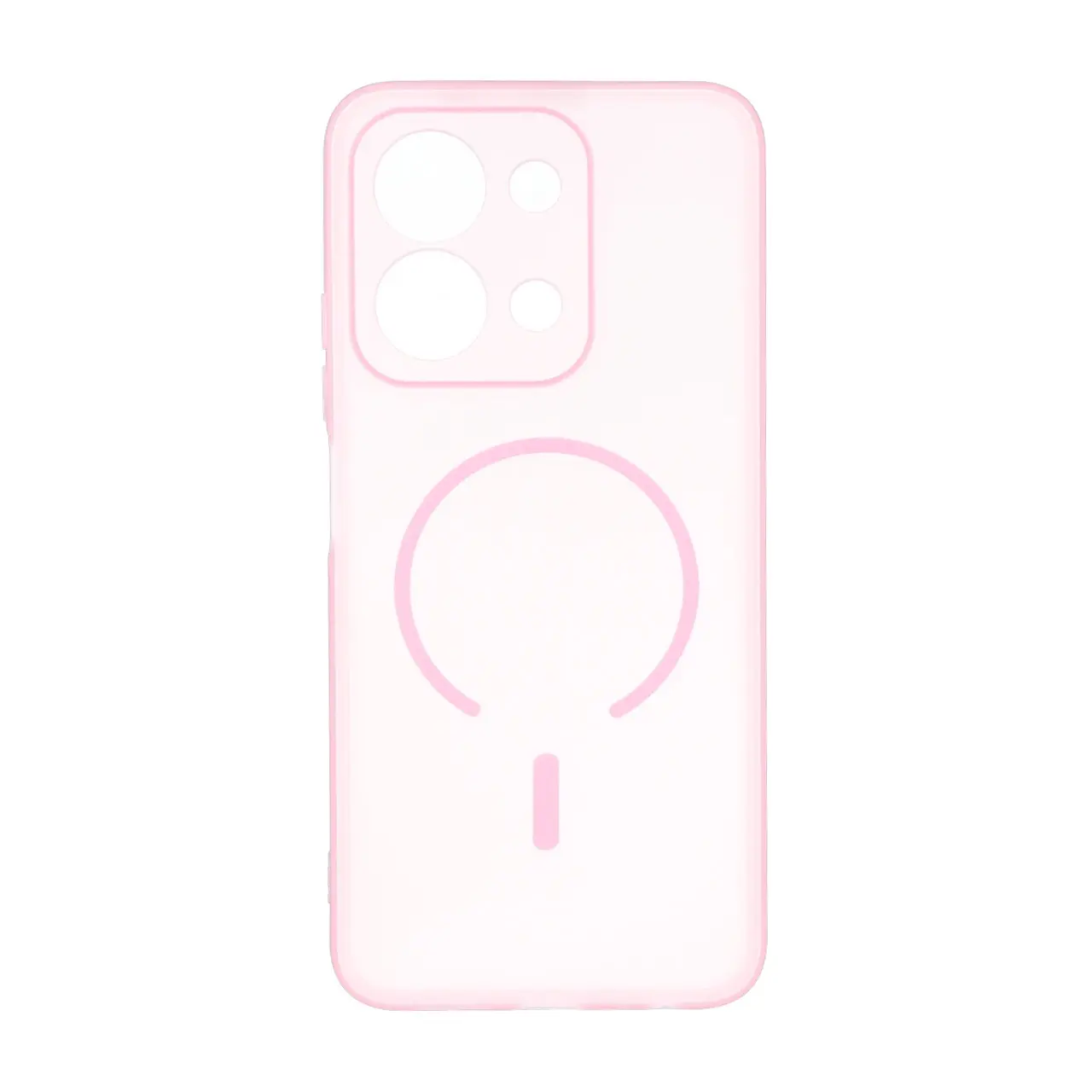 4631330 قاب ژله ای مات طرح مگ سیف Power محافظ لنزدار Xiaomi Redmi 15C / Poco C85 - صورتی - تصویر 1