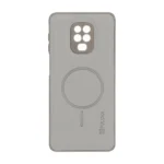 قاب Puloka جیر طرح مگ سیف Slim محافظ لنزدار Xiaomi Redmi Note 9S / Redmi Note 9 Pro / Redmi Note 9 Pro Max - طوسی