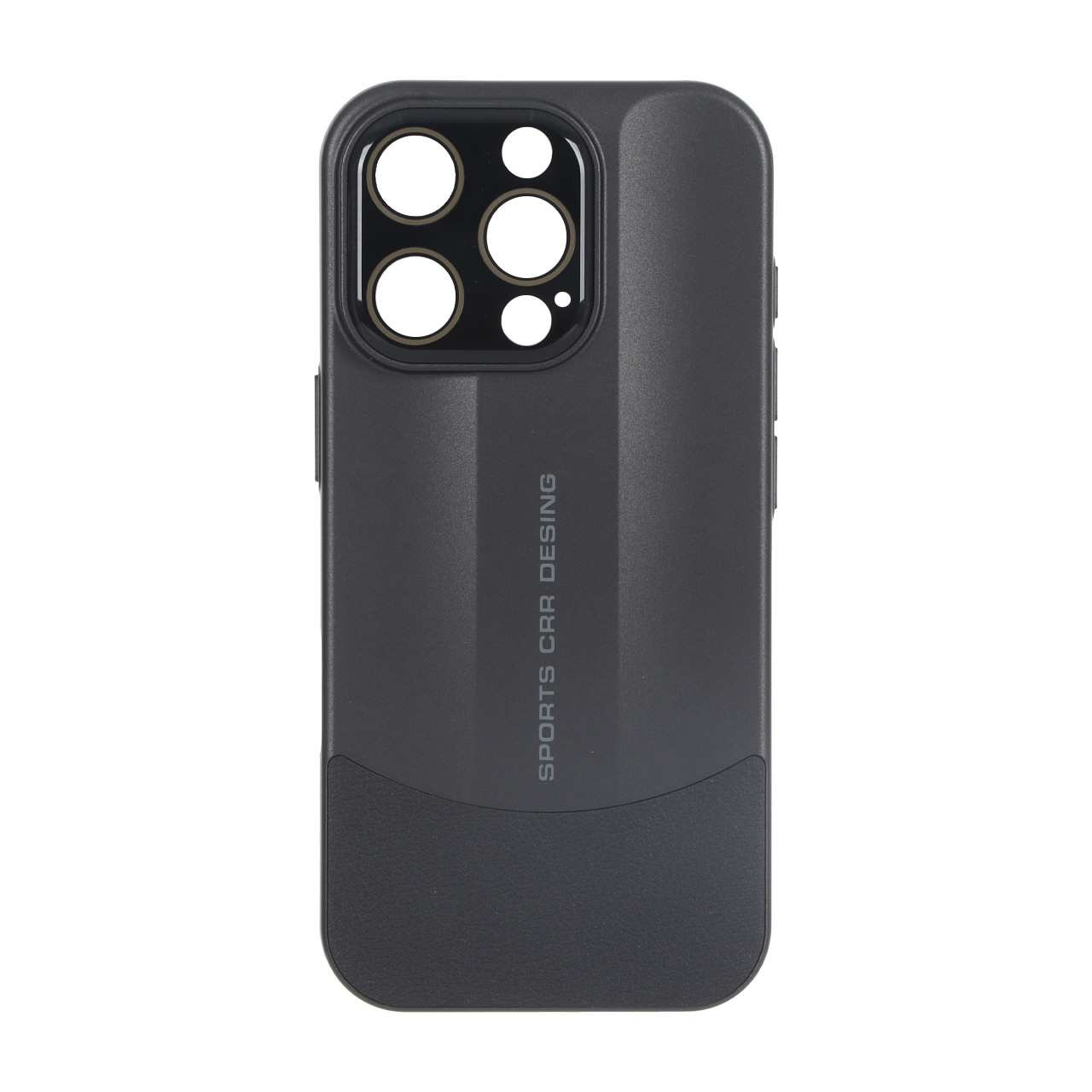 4640298 قاب Sports Design محافظ لنز شیشه ای Apple iPhone 16 Pro - مشکی - تصویر 1