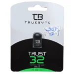 فلش مموری TrueByte USB2.0 مدل Trust ظرفیت 32 گیگابایت - مشکی (گارانتی مادام العمر آی تین)