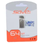 فلش مموری Save it USB3.2 مدل Sit ظرفیت 64GB - نقره ای (گارانتی مادام العمر آی تین)