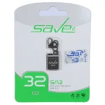 فلش مموری Save it USB2.0 مدل Sab ظرفیت 32GB - خاکستری (گارانتی مادام العمر آی تین)