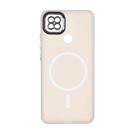قاب Life Time مات طرح مگ سیف Xiaomi Redmi 10A / Redmi 9C / Poco C31 - کرم