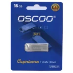 فلش مموری OSCOO USB2.0 مدل R11 ظرفیت 16 گیگابایت - نقره ای (گارانتی سورین)