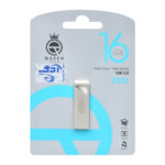Queen STEEL USB2.0 Flash Memory - 16GB (گارانتی مادام العمر شرکت آی تین) نقره ای