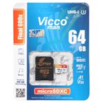 Vicco man Final 600X microSDXC & adapter UHS-I U3 Class 10-90MB/s - 64GB