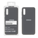 قاب سیلیکونی پاک کنی اورجینال درجه یک Samsung Galaxy A50 / A50s / A30s - خاکستری (پک دار)