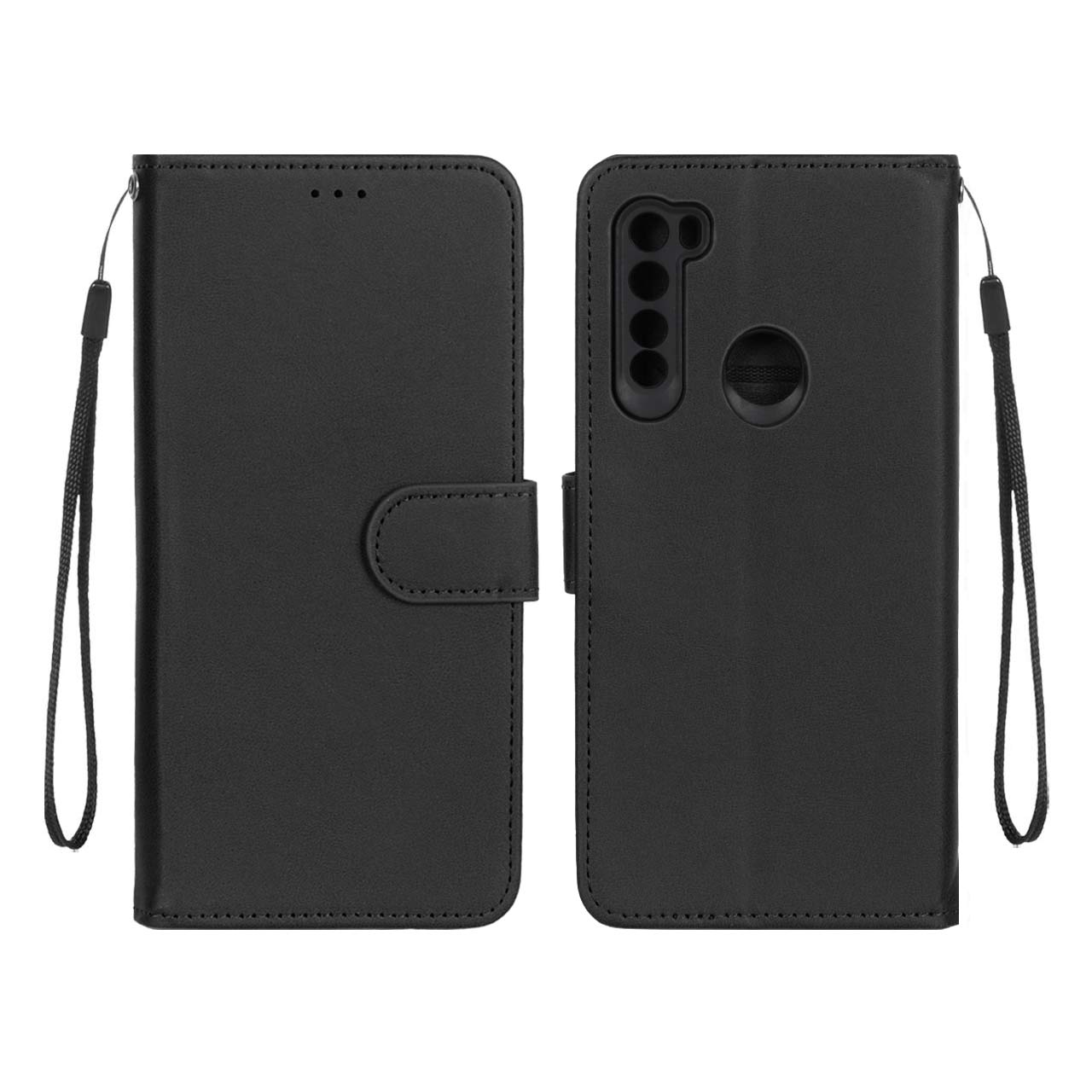 1230018 کیف موبایل مگنتی Xiaomi Redmi Note 8 - مشکی - تصویر 1