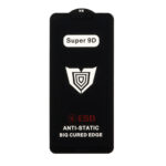 محافظ صفحه نمایش شیشه ای Full Cover ESD Anti Static - Super 9D مدل Huawei Honor 8C (بدون پک)