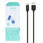 کابل شارژ 1.1 متری فست Shoosh Type-C مدل SH66C - مشکی - SMO