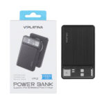پاوربانک وایرلس و فست شارژ VIPLATINA 22.5W 10000mAh مدل VP12 - مشکی (گارانتی 12 ماه تعویض نیکان همراه)