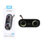 اسپیکر بلوتوثی 20 وات ضد آب VIPLATINA مدل VSW01 RGB - مشکی (گارانتی 6 ماه تعویض نیکان همراه)