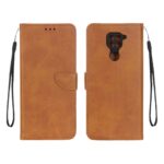 کیف چرمی موبایل مگنتی محافظ لنزدار Xiaomi Redmi Note 9 / Redmi 10X 5G / Redmi 10X Pro 5G - عسلی