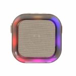 اسپیکر بی سیم مدل K12 - بژ - پک ضعیف (دومیکروفن) - تصویر 2