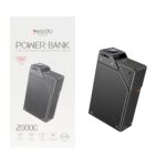 پاوربانک فست شارژ Yesido 65W 20000mAh مدل YP76 - مشکی (گارانتی 6 ماه تعویض نیکان همراه)
