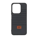قاب Mont Blanc پافری طرح هاشور نسخه گلوبال Xiaomi Redmi 15C / Poco C85 - مشکی