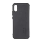 قاب طرح چرم RYOURK مدل Xiaomi Redmi 9A / Redmi 9A Sport / Redmi 9AT - مشکی