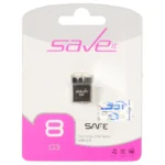Save it Safe USB2.0 Flash Memory - 8GB مشکی (گارانتی مادام العمر آی تین)