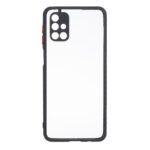قاب پشت شفاف محافظ لنزدار Samsung M31s - مشکی