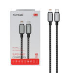 کابل شارژ فست TwinMax Type-C to Lightning مدل M-23 27W - مشکی - MMX