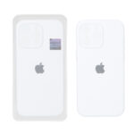 قاب سیلیکونی پاک کنی اورجینال Master Quality مدل Apple iPhone 15 Pro Max - سفید (پک دار)