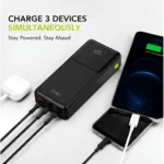 پاوربانک PD و فست شارژ KPG 30000mAh مدل PD-39 22.5W - مشکی - kZN (گارانتی شش ماهه Kezen) - تصویر 4