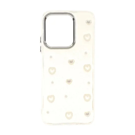 قاب رزینی شفاف نباتی طرح برجسته نسخه گلوبال Xiaomi Redmi 15C / Poco C85 - کد 605