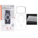 قاب اورجینال Belkin ایربگ دار Magsafe شفاف Apple iPhone 18 Pro (پک دار)