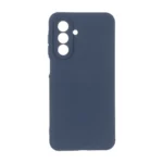 قاب سوزنی دکمه رنگی محافظ لنزدار Samsung Galaxy A17 / A26 - سرمه ای