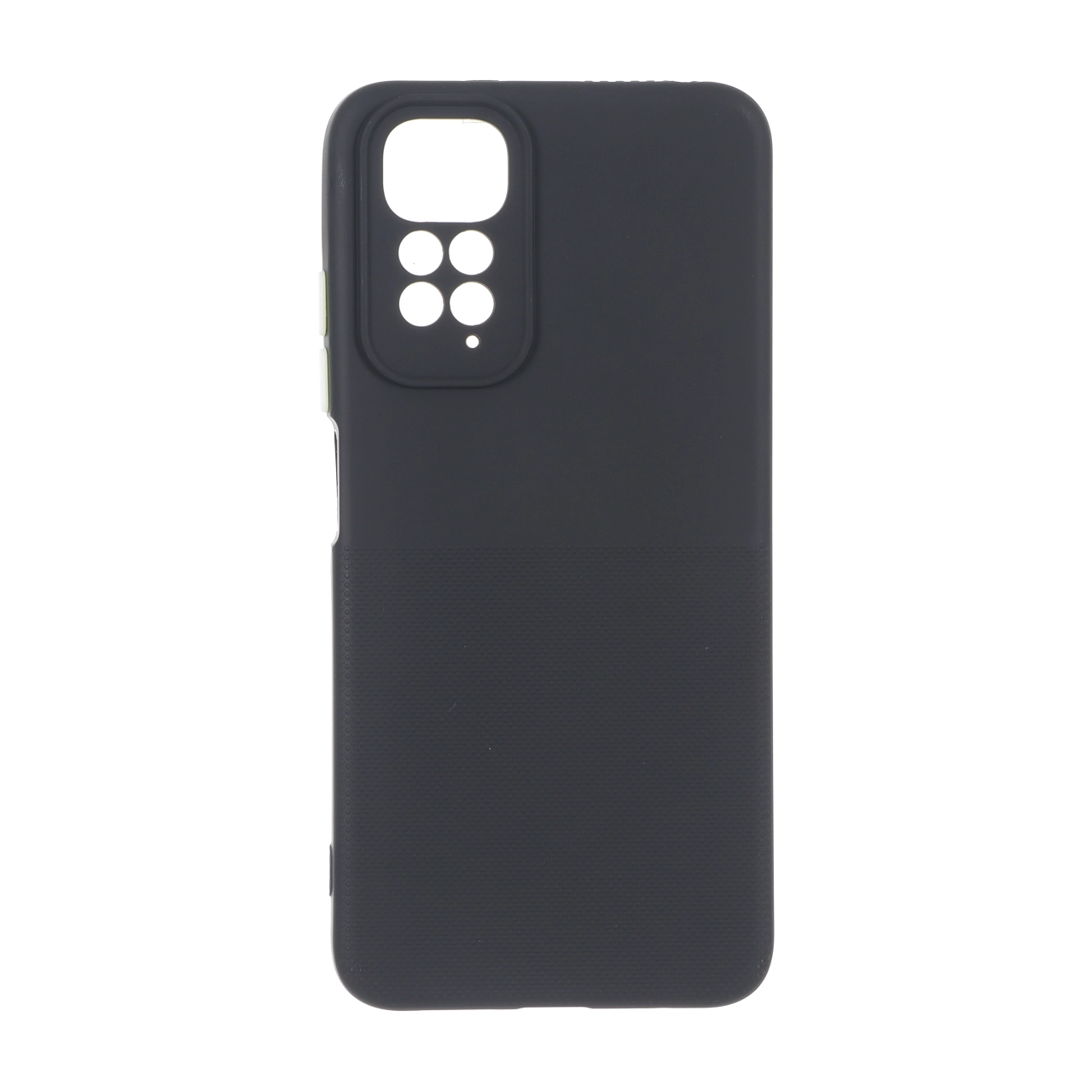4649948 قاب سوزنی دکمه رنگی محافظ لنزدار Xiaomi Redmi Note 11 4G / Redmi Note 11S - مشکی - تصویر 1