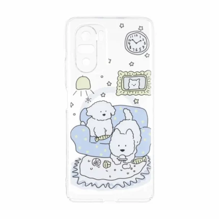 قاب Cute کریستالی طرح مگ سیف محافظ لنزدار Xiaomi Poco F3 / Redmi Mi 11i / Redmi K40 - کد 56