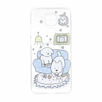 قاب Cute کریستالی طرح مگ سیف محافظ لنزدار Xiaomi Redmi Note 9 / Redmi 10X 5G / Redmi 10X Pro 5G - کد 93