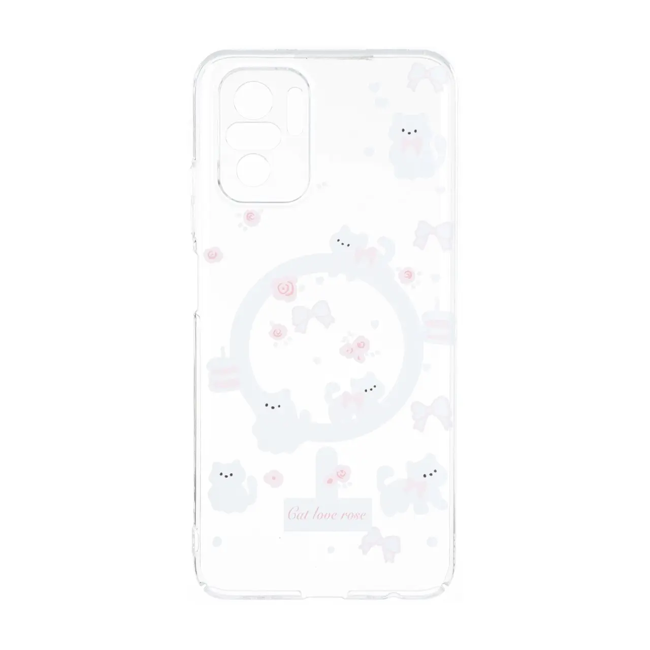 4651326 قاب Cute کریستالی طرح مگ سیف محافظ لنزدار Xiaomi Redmi Note 10 4G / Redmi Note 10S / Poco M5S - کد 114 - تصویر 1
